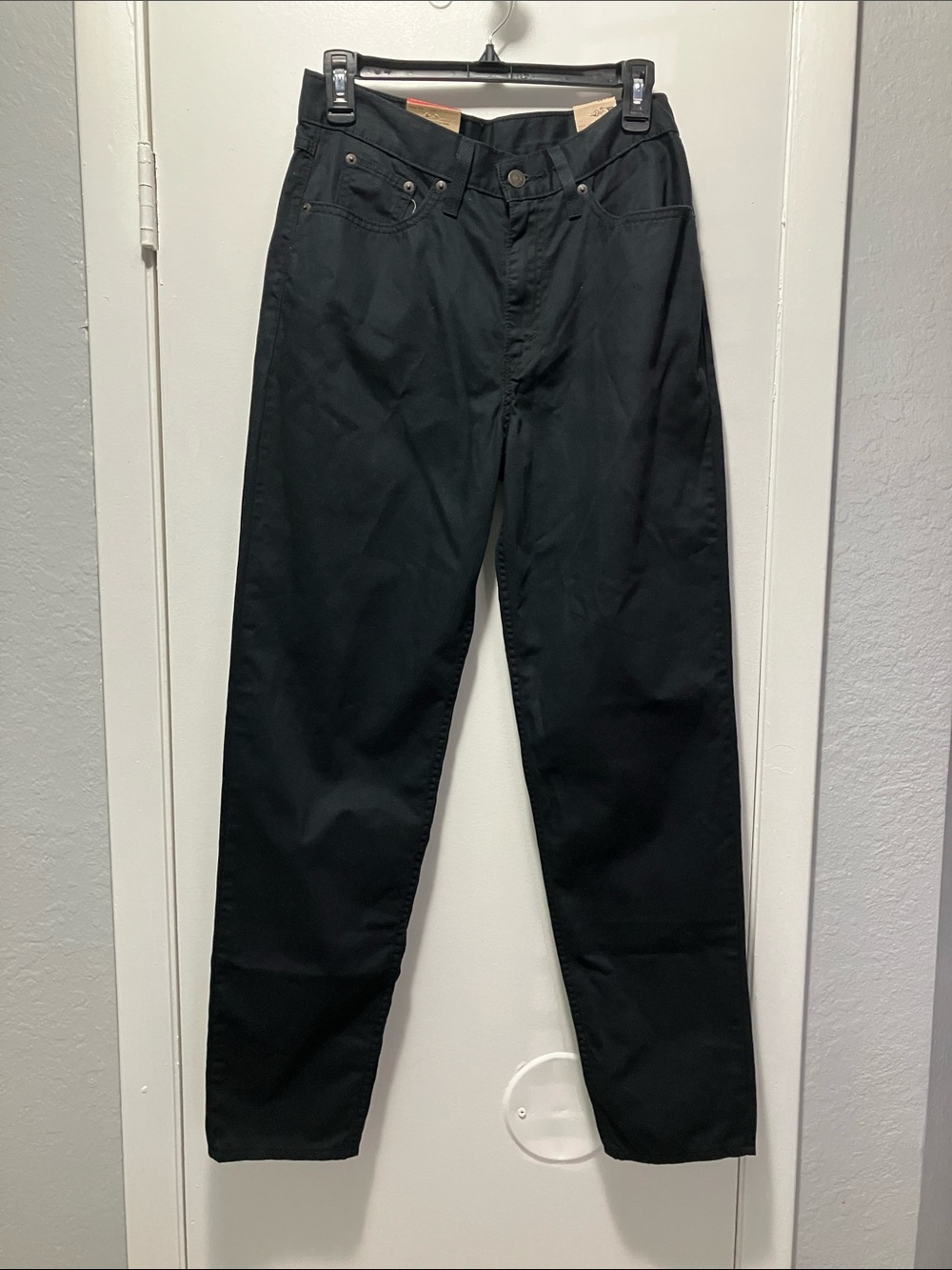 Levi's Women's Black Straight Leg Jeans
